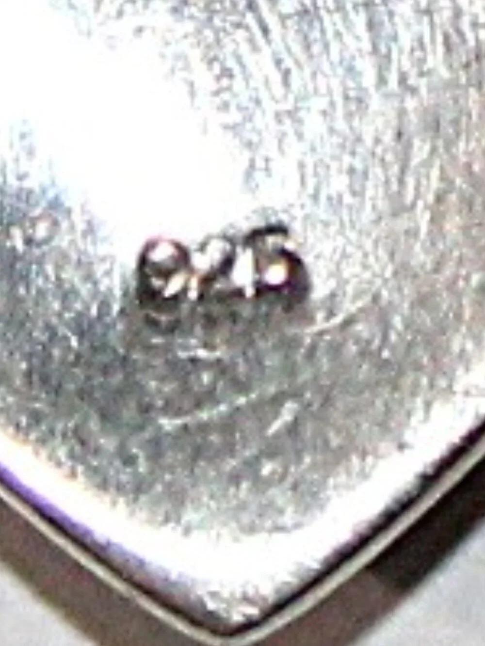 Sterling Silver Floral Earrings - Picture 4 of 5